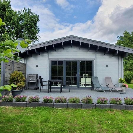 Idyllisches-Blockbohlenhaus-Mit-Eigenem-Garten-Und-Sauna-Zum-Wohlfuehlen Martensrade Exterior foto